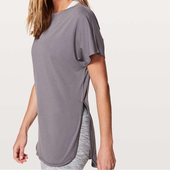 Side Story Tee, Dusky Lavender - Picture 8 of 8